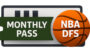 NBA In-Season DFS Data Monthly Pass