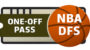 NBA In-Season DFS Data One-Off Pass