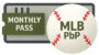 MLB In-Season Play-by-Play Data Monthly Pass