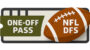 NFL In-Season DFS Data One-Off Pass