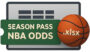 NBA Odds Data • Season Pass